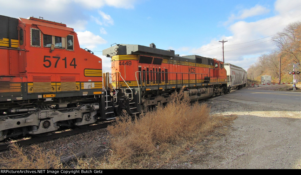 KCS 4449, ex BNSF 4936